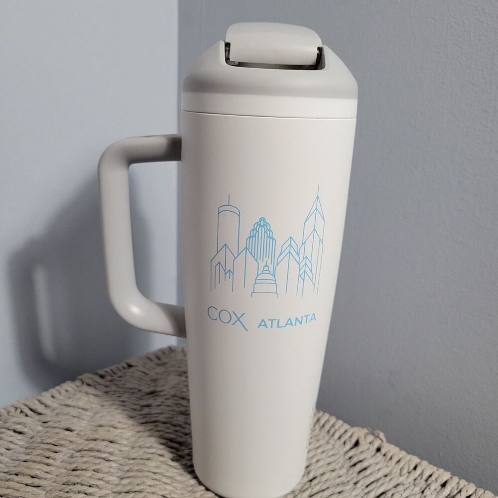 Owala 30oz Cox Atlanta Skyline FreeSip Stainless Steel Water Bottle